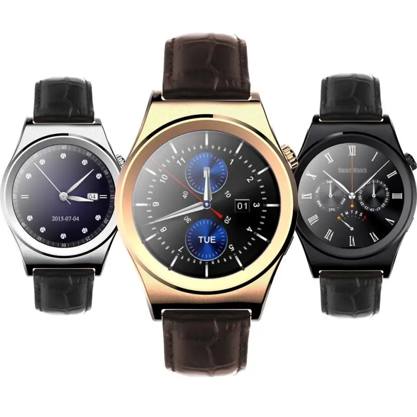 New X10 Bluetooth 4 0 Heart Rate Monitor Smart Watch MTK2502C Fitness Tracker Siri digital watch