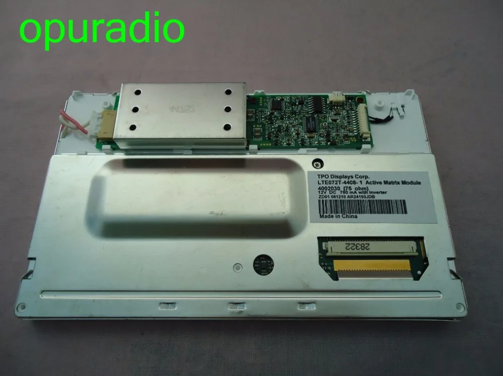 LTE072T-4408-1 for Peugeot Bentley screen