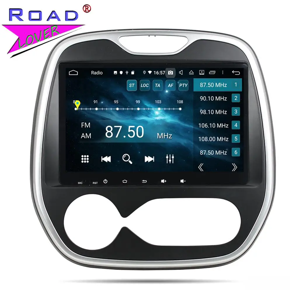 Excellent Head Unit Android 9.0 Car PC Multimedia Player For Capture 2016 Manual Stereo GPS Navigation Magnitol 2 Din Radio NO DVD 4