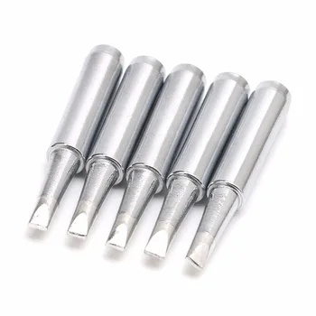 

5Pcs Iron Tsui 900M-T-3.2D Soldering Solder Iron Tips Replacing 3mm Chisel Width