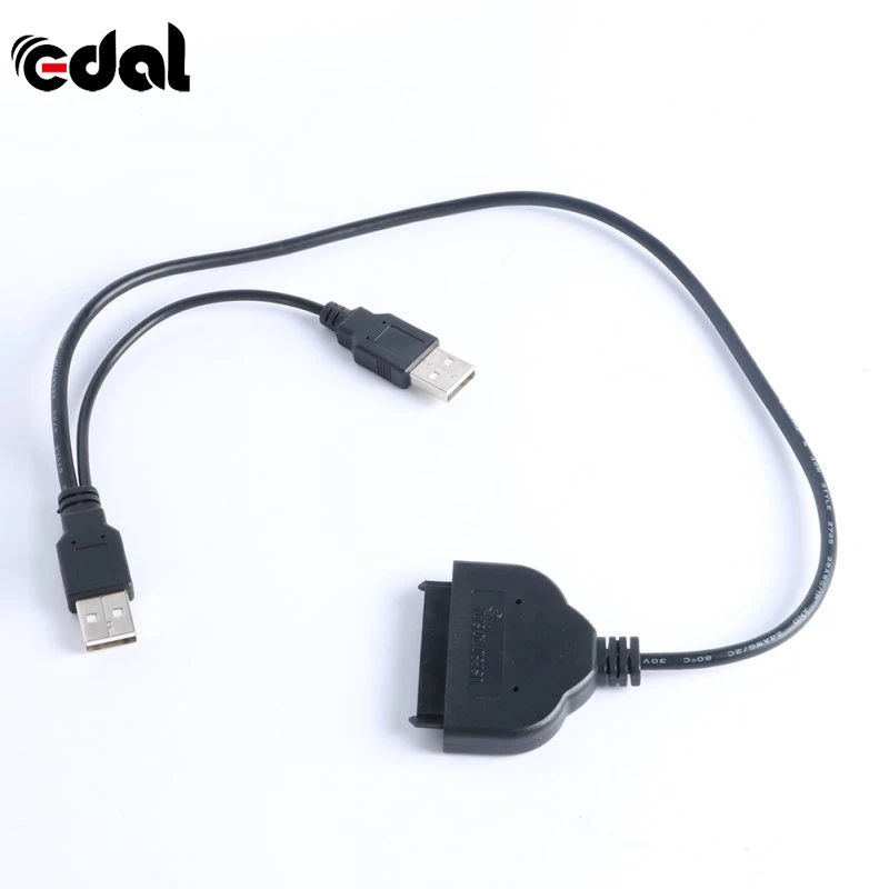 Высококачественный переходник с USB 2 0 на SATA 7 + 15 Pin 22 5 для домашних электронных