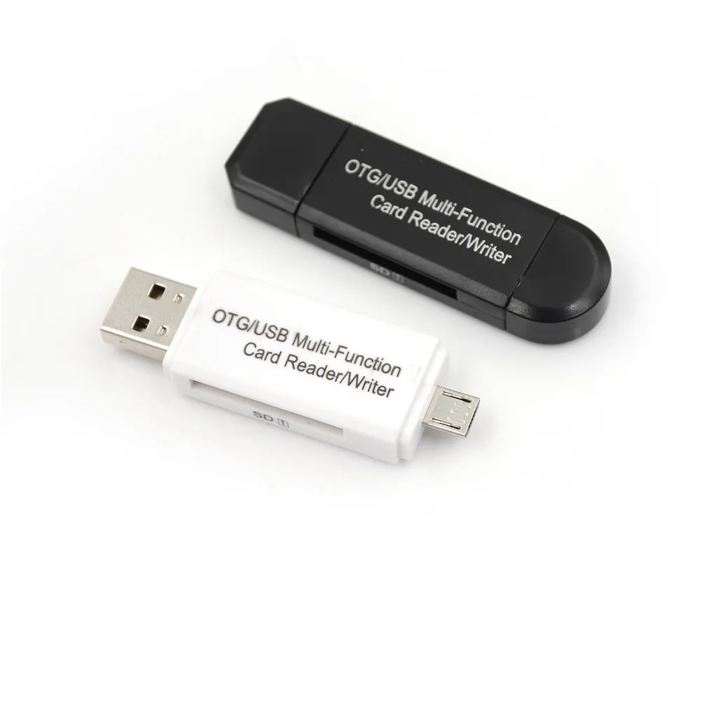 USB OTG карт флэш-накопитель высокоскоростной USB2.0 Универсальный OTG TF/SD карты для телефона Android компьютер заголовки расширения 2 в 1