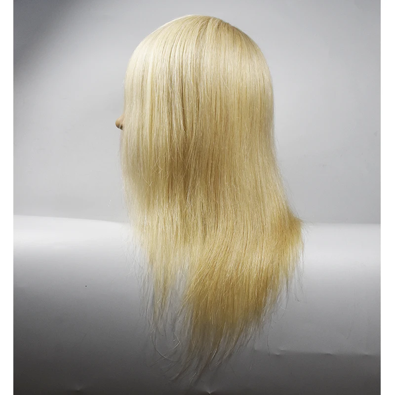 Hot Sale 100% Real Human Hair Training Head Practice Hairdressing Mannequin Cosmetology Hair Styling Mannequins Head Doll Model Hot Sale 100% Real Human Hair Training Head Practice Hairdressing Mannequin Cosmetology Hair Styling Mannequins Head Doll Model