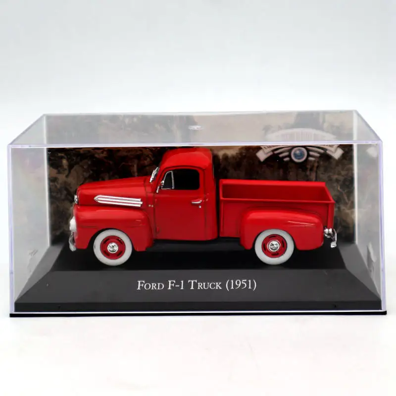 

IXO Altaya 1:43 Ford F1 Truck Pick UP 1951 Red Diecast Models Limited Edition Collection miniature Toys Car