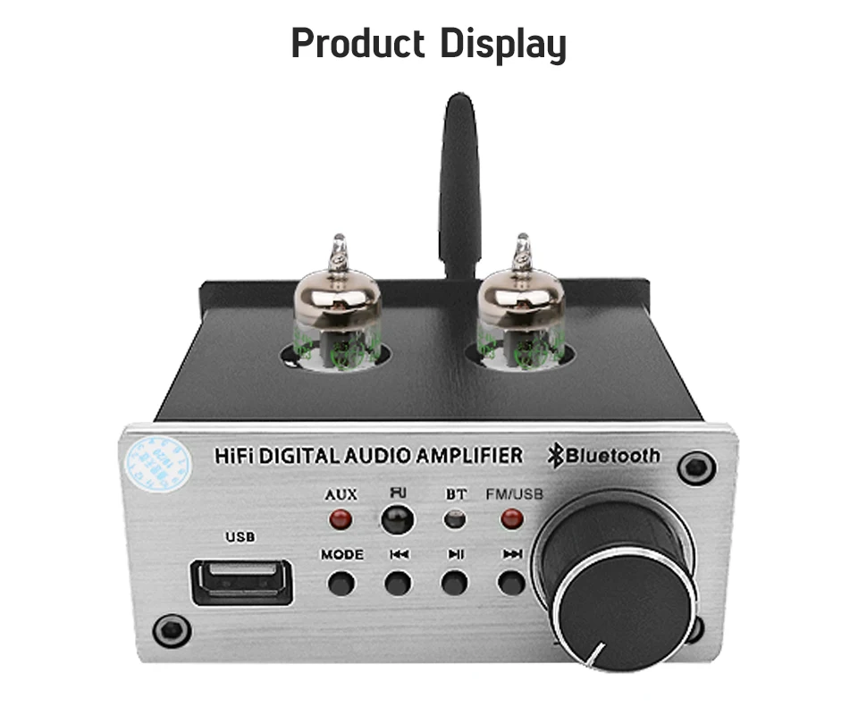 AIYIMA Предварительный усилитель звука предусилитель аудио Bluetooth ламповые усилители HIFI усилитель с пультом дистанционного управления FM AUX USB