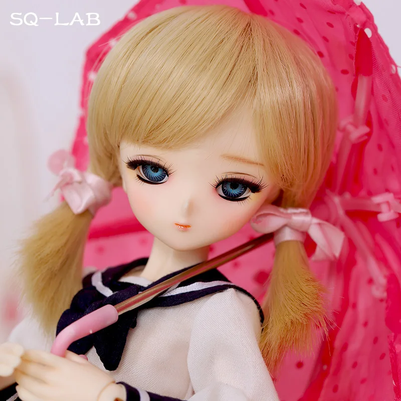 face make up Brand new 1//6 BJD doll Chibi Moe with  free eyes