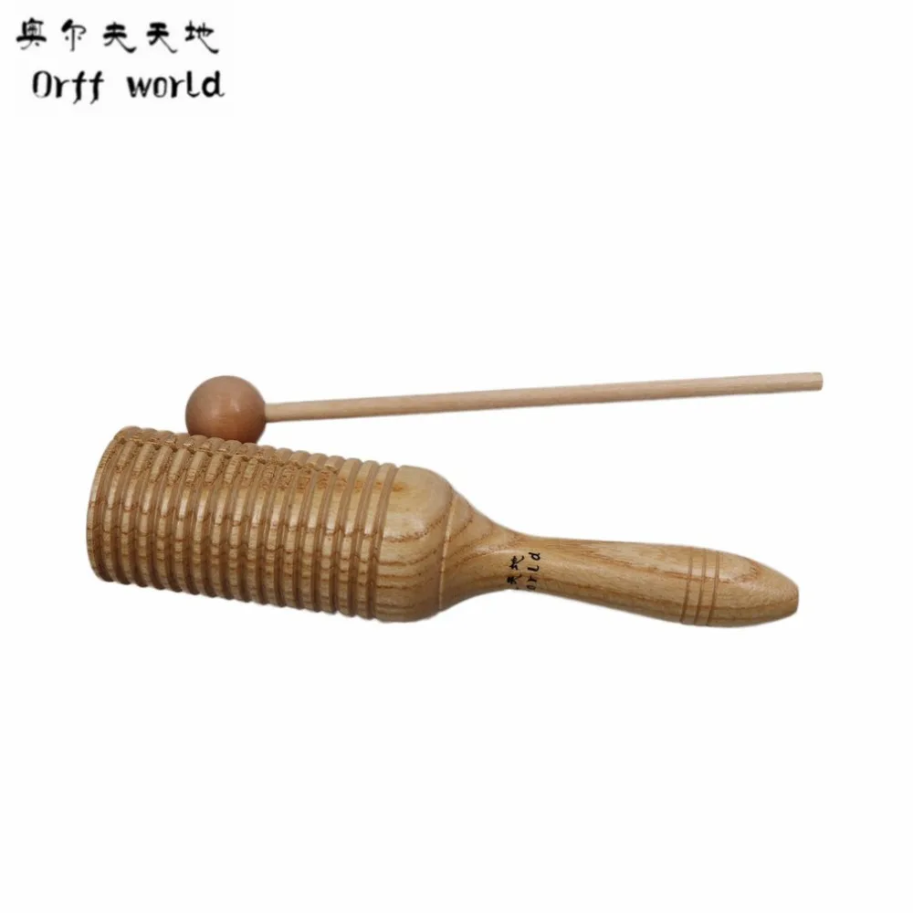 Orff world детские игрушки деревянный ворона эхолот музыкальный ударный детский игрушечный музыкальный инструмент детский подарок ритм Ранние развивающие игрушки