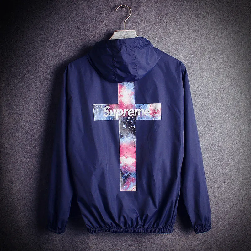 supreme cross jacket