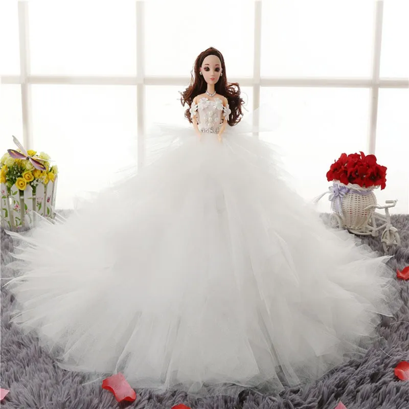 46cm-Creative-Pretty-Bride-Doll-Romantic-Wedding-Dress-8-Joint-Moveable-Body-Beautiful-Toys-For-Girls-Meaningful-Gifts-TL0043 (2)