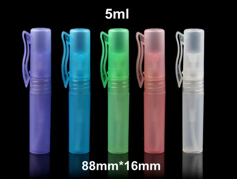 50pcs/lot 5ml Plastic Perfume Pen PP Test Bottle 5ML Mist Spray Wholesale | Красота и здоровье