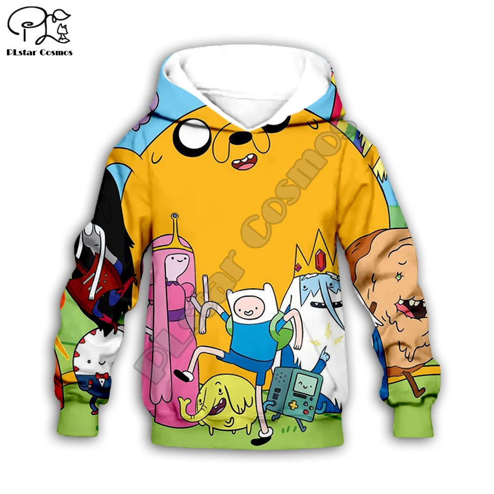 

Kawaii boy girl clothing Adventure Time Kids Hoodies sweatshirts 3D print child tshirt Cartoon anime Jacket/casual shorts/pants
