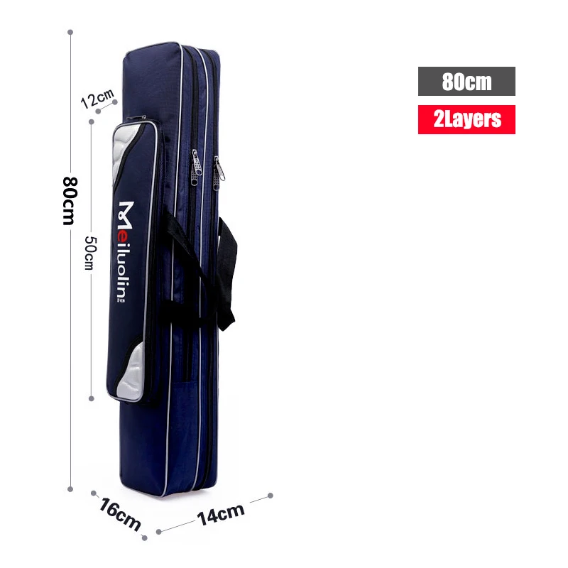  80cm 110cm 120cm Thick Oxford Fishing Bags Foldable Fishing Rod Fishing Pole Tools Storage Bag Larg - 33052664218