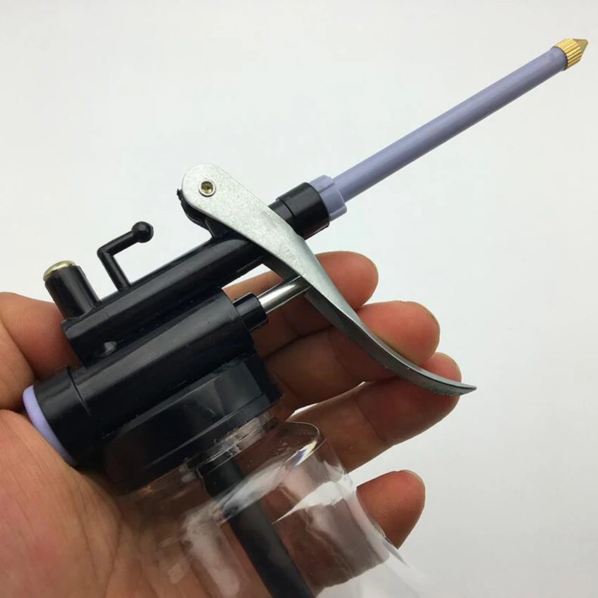 Oiler Pump Hose Machine Oil Pot Grease Spray Gun Paint Cans Repair Hand Tool High Pressure Lubricator Airbrush
