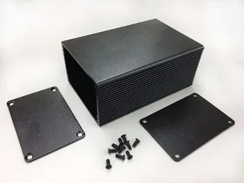 

100 Pcs Black Aluminum Enclosure Case Electronic Project Instrument Box 100*66*43MM