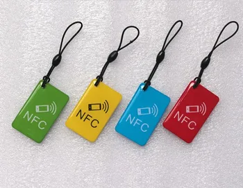 

42 * 26mm 13.56MHz NFC216 NFC tags Crystal Epoxy card phone pendant NFC tag 216