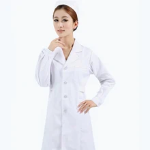 Медицинские скрабы Женщины/медицинская форма Женщины Рабочая одежда лабораторное пальто/медицинская одежда форма медсестры женщины лацкан медицинская униформа