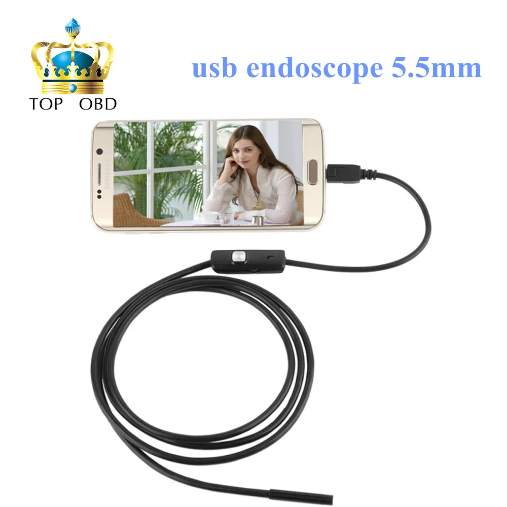 Prix pour 720 P Étanche 6LED IP67 Mini Caméra Endoscope 1 M USB Endoscope 5.5mm Objectif Mini Caméra Miroir pour Android OTG Téléphone Endoscopio Prix pour 720 P Étanche 6LED IP67 Mini Caméra Endoscope 1 M USB Endoscope 5.5mm Objectif Mini Caméra Miroir pour Android OTG Téléphone Endoscopio