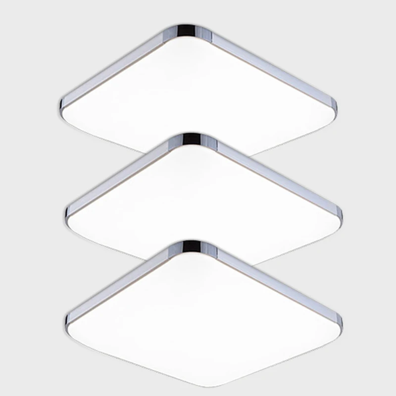 

Cheap! Modern Square LED Panel Ceiling Light Bathroom Lamp 15W 220V Warm White