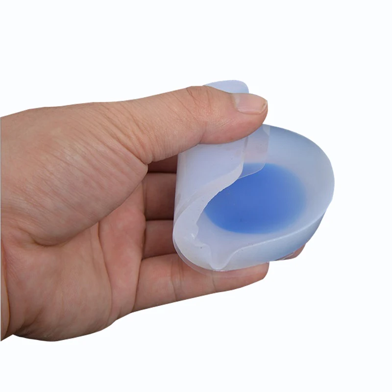 Super Soft Medical Silicone Gel Heel Pad Cushion Calcaneal Spur Heel Spur ACHILLES Shock Absorption Cup Insole Insert