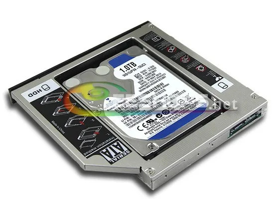 for Lenovo ThinkPad Edge E530 E545 E520 E420 Laptop Internal 2nd HDD 1TB 1 TB Second Hard Disk DVD Optical Drive Bay Replacement