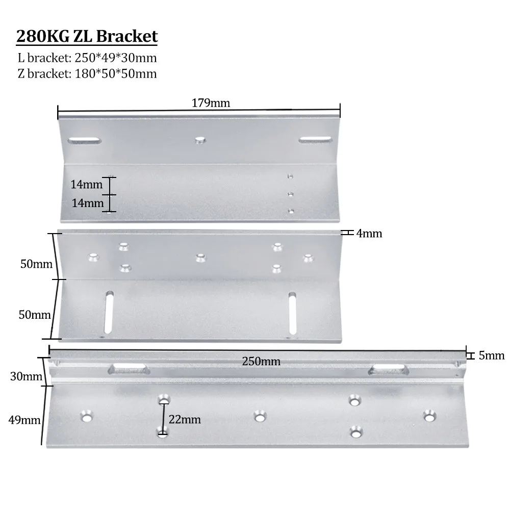 Магнитный замок U /L/LZ 180 кг/280 кг|frameless glass doors|magnetic lockglass door bracket |