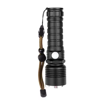 

P50/P70 Zoom Flashlight With Low Battery Reminder USB Charging Light Flashlight Outdoor travel lighting flashlight #3J08