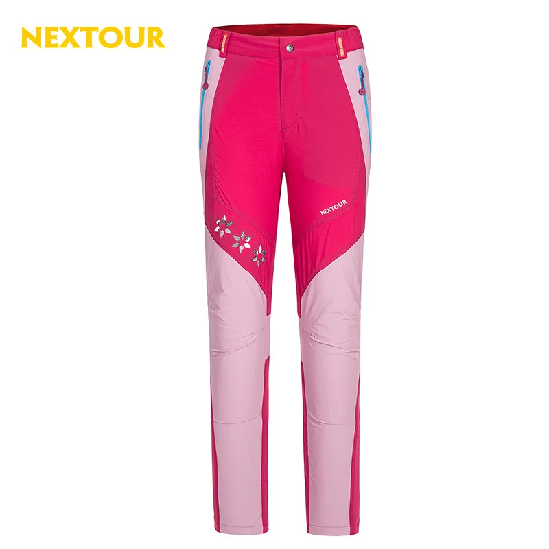 NEXTOUR Outdoor pants Women Contrast Color Elastic Quick dry Pants
