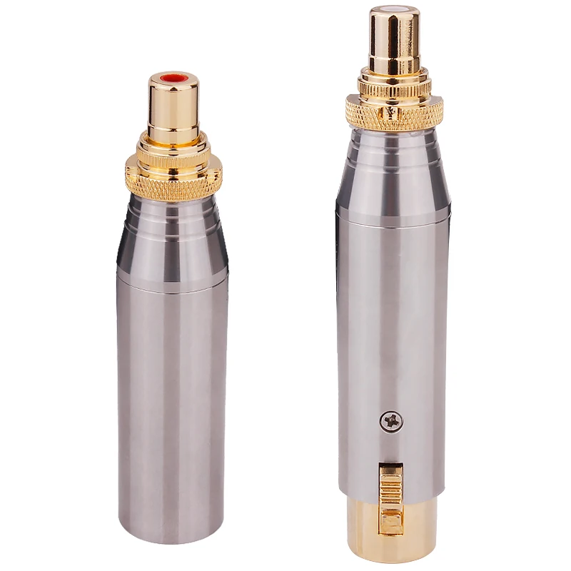 3 контактный XLR штекер гнездо RCA стандартный кабель микшер никелированный