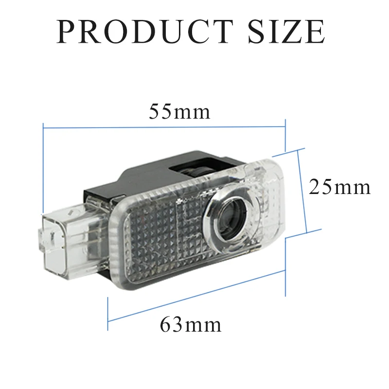 2 قطع الصمام باب السيارة ترحيب ضوء جهاز عرض ليزر شعار ل Volkswagen VW طوارق 2004 2005 2006 2007 2008 2009 2010