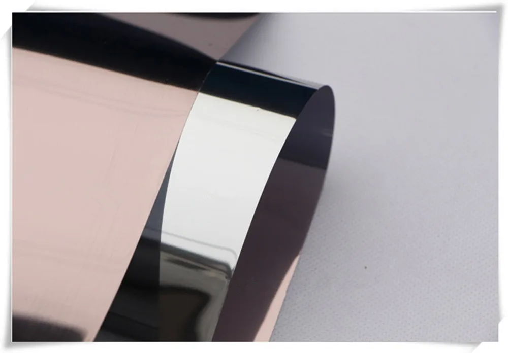 1,52x30 м зеркальная Серебряная УФ-светоотражающая пленка для окон односторонняя защита от тонировки, декоративная оконная пленка