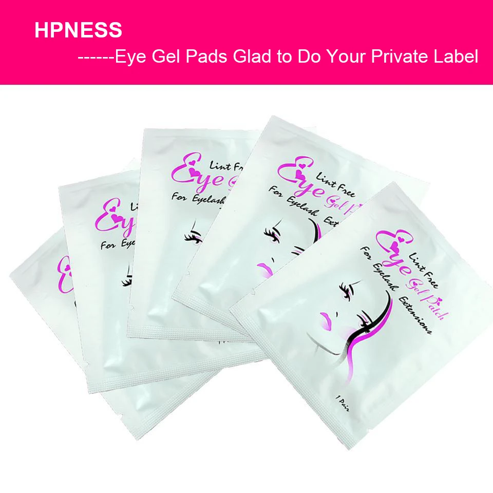 

HPNESS Eye Gel Patches Eye Pad for Eyelash Extension Lint Free Lashes Extension Mask Eye Pads Wholesale