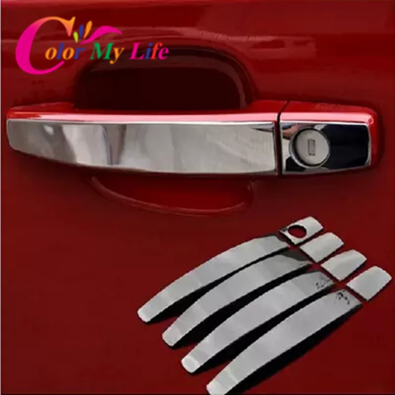 8Pcs/Set Stainless Steel Door Handle Cover Sticker for Opel Zafira