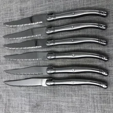Высокое качество, 6 шт., набор ножей из нержавеющей стали для стейка, столовый нож из нержавеющей стали