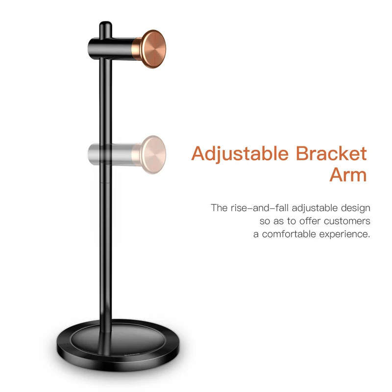 Baseus держатель для наушников Универсальный многофункциональный держатель для наушников Подставка для наушников металлический стол дисплей вешалка держатель для гарнитуры