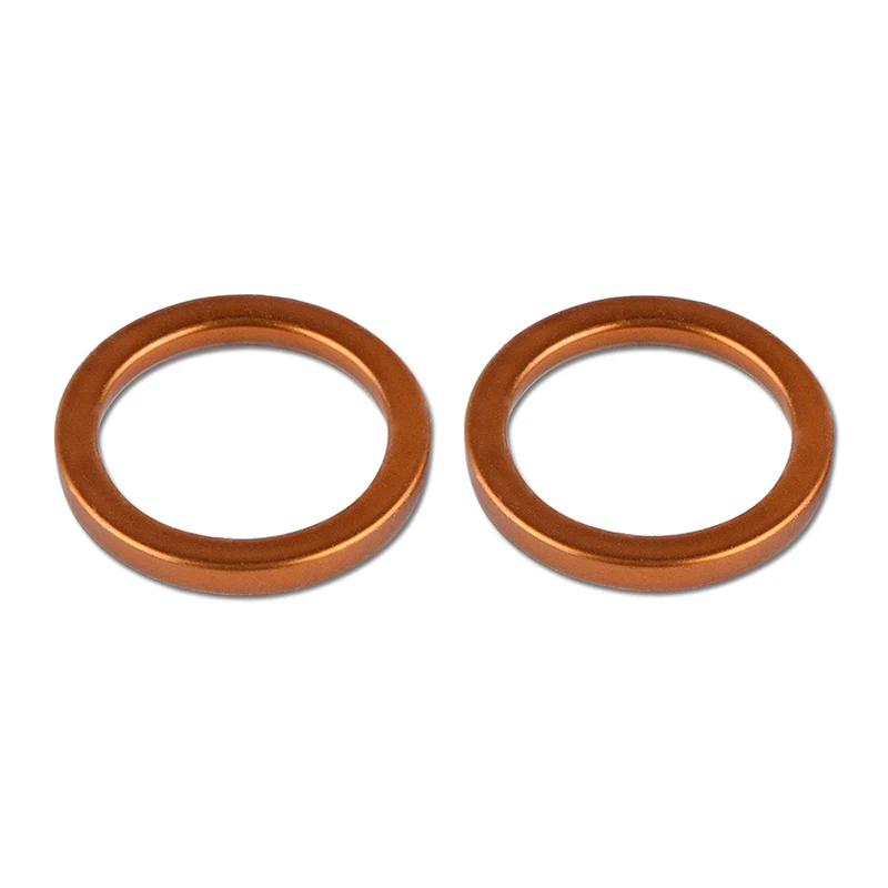 2PCS Exhaust Muffler Pipe Gasket For Honda VF750C VF750S VFR750F VFR750R VFR800 VFR800FI VF 750C 750S VFR 750R 750F 800