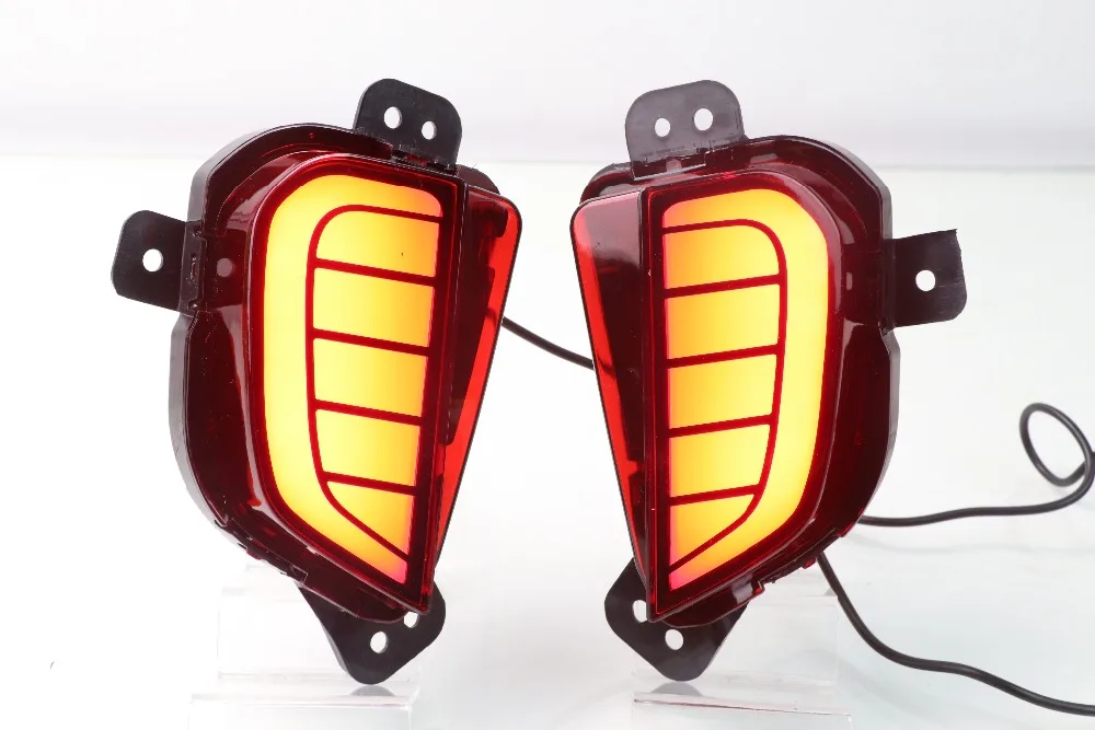 

RQXR led rear bumper light for suzuki ignis 2016-2019, driving and brake 2 functions