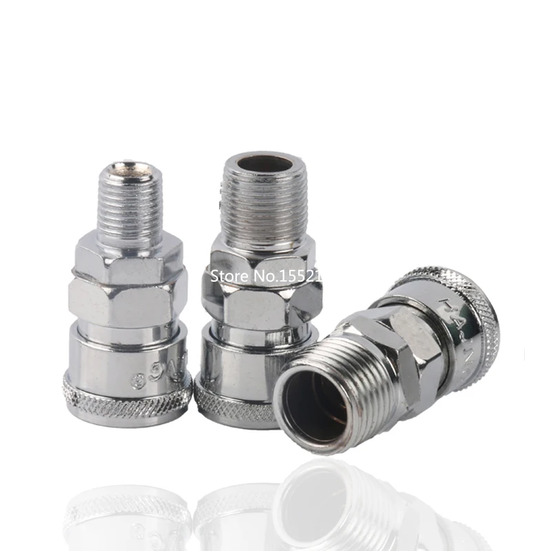 Air Compressor Hose Pneumatic C type quick connector SM20 SM30 SM40 outer wire Hose Fittingin