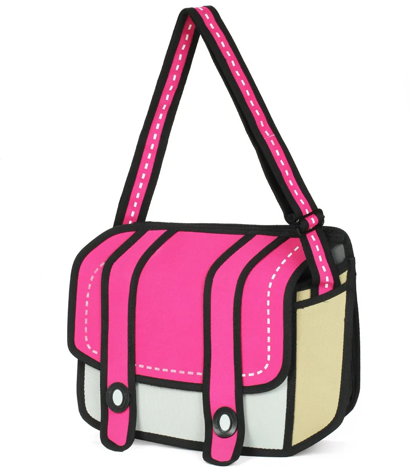 Original 3d Threedimensional Cartoons Package Handbag Luxury Famous