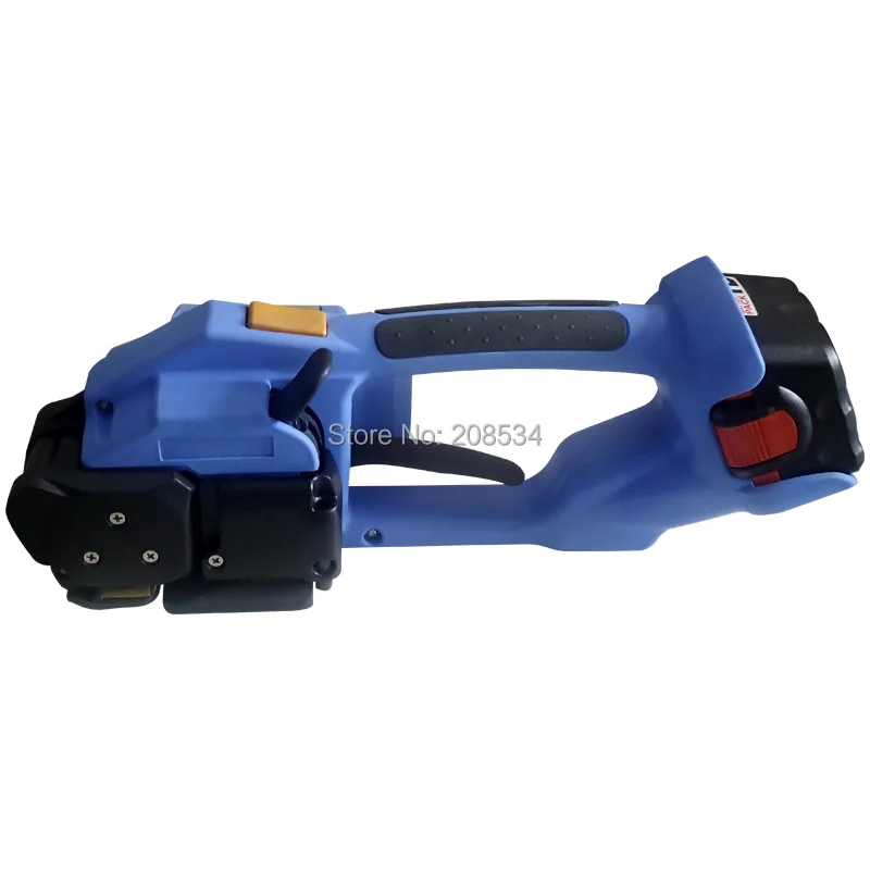 Discount ! High quality Battery Powered Combination PET/plastic/PP strapping Tool Band Strapper for Polyester Strapping 12-16MM