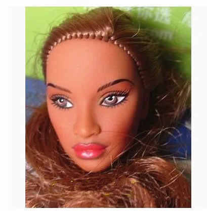 Одна штука, Оригинальная кукла FR, голова для куклы FR, ограниченная серия, коллекция черных волос, Лучший DIY подарок для куклы для девочек - Цвет: 02