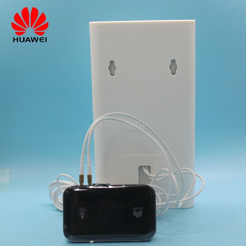 Разблокированный Huawei мобильный WiFi E5377 E5377Ts 32 4G 150 Мбит/с батареей 3560 мАч с антенной