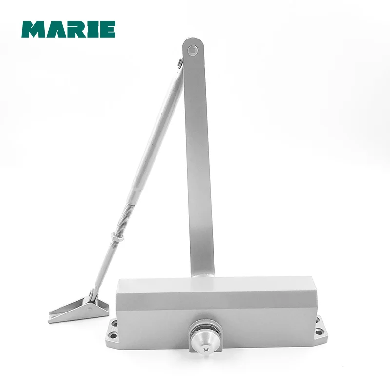 Slightly Close and Open Door Closer Residential Grade Door Shutter Home Improvement, Sprayed Aluminum Door Closers 150KG