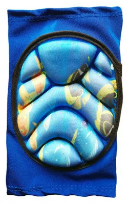 SOARED унисекс 1 пара спортивные налокотники локтевой поддерживающий бандаж для катания на лыжах и роликах сноубординг и экстремальные виды спорта черный синий - Цвет: Blue