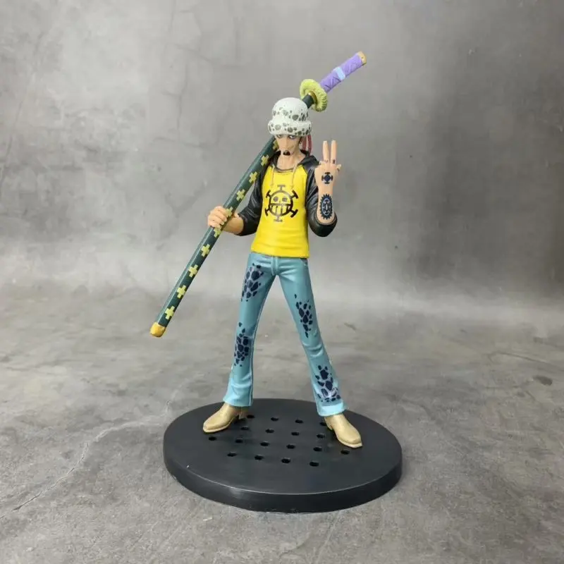Аниме one piece the Gandline Man Trafalgar Law ПВХ Модель Фигурки игрушки 15 см|Игровые фигурки и
