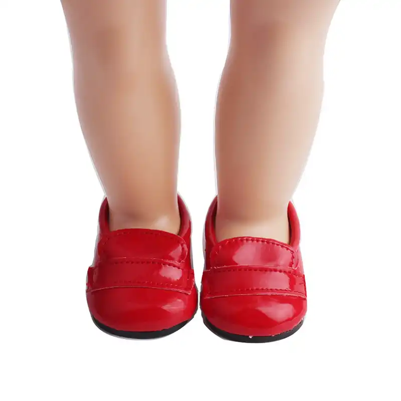 red doll shoes
