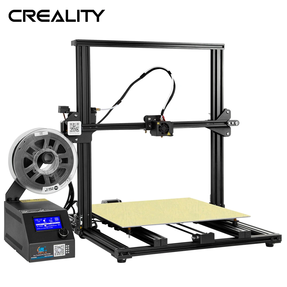 Большой размер печати CREALITY 3d принтер CR 10 S4 с Dua Z стержень датчик накаливания