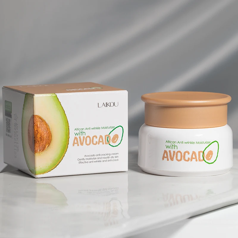  laikou Avocado Day Creams Korean Cosmetic Deep Moisturizing Face Cream Hydrating Anti Wrinkle white