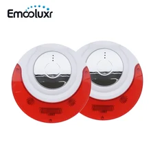 DC12V домашняя Проводная вспышки сирена с красный свет и звук для дома маячок охранной сигнализации Системы 110dB Lound Строб Рог