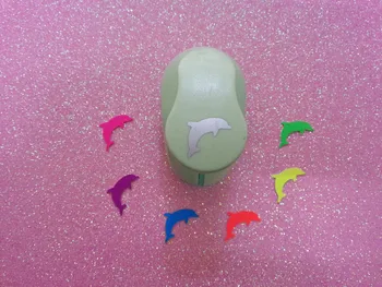 

free shipping 1 inch (2.5cm)Dolphin craft punch eva punch paper punch for greeting card handmade Scrapbook puncher for DIY