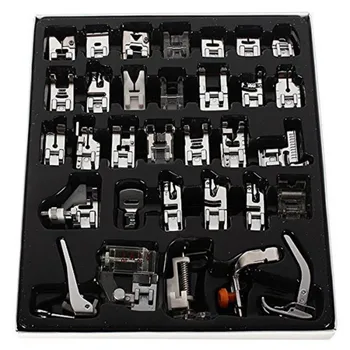 

32pcs Domestic Sewing Machine Presser Foot Feet Kit Set For Brother Singer Janome Sewing Tools & Accessory